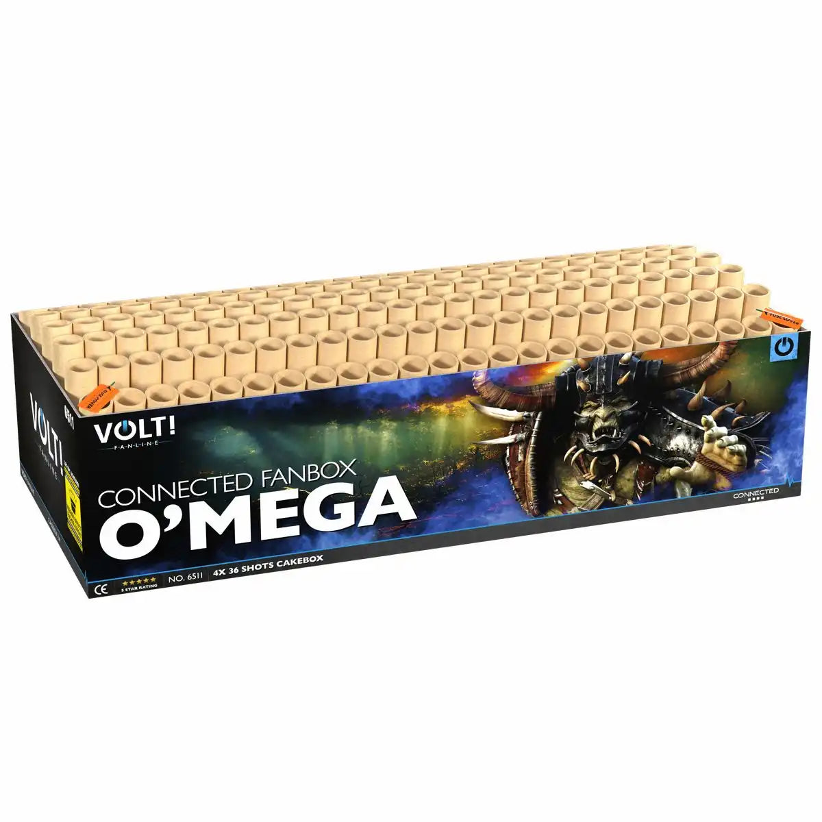 LESLI Verbundbatterie O’Mega 144 Schuss Kat.F2