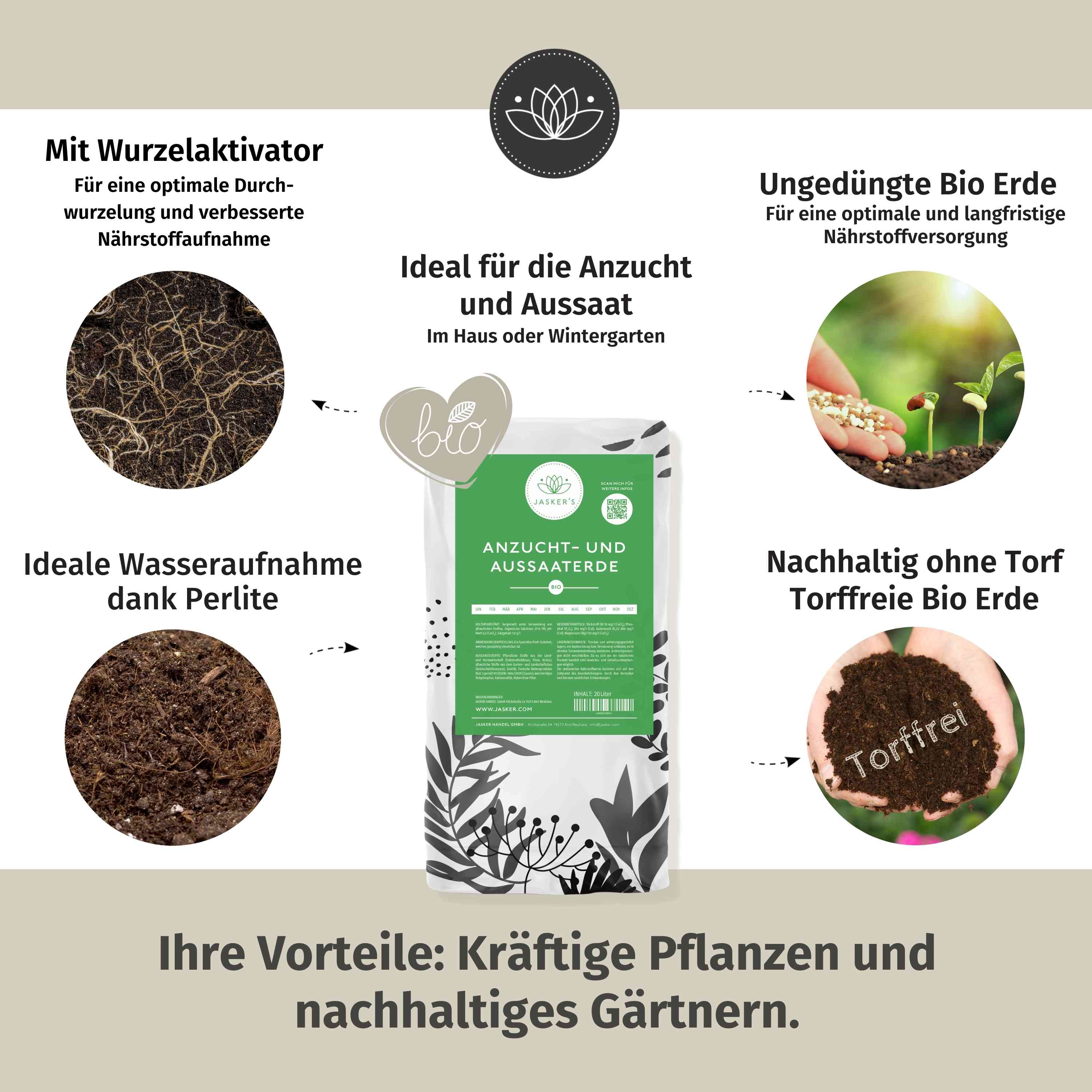 Anzuchterde Bio