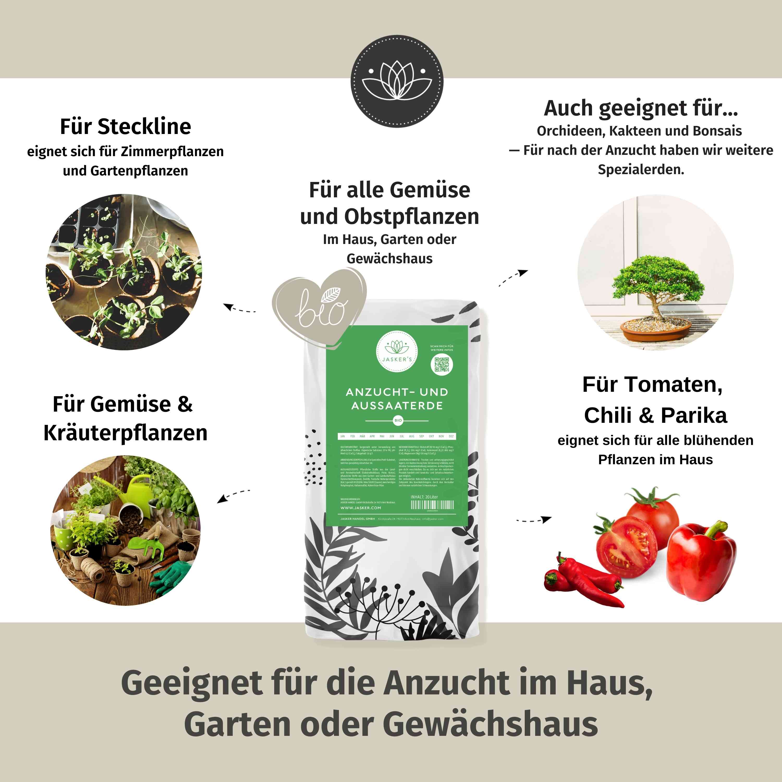 Anzuchterde Bio