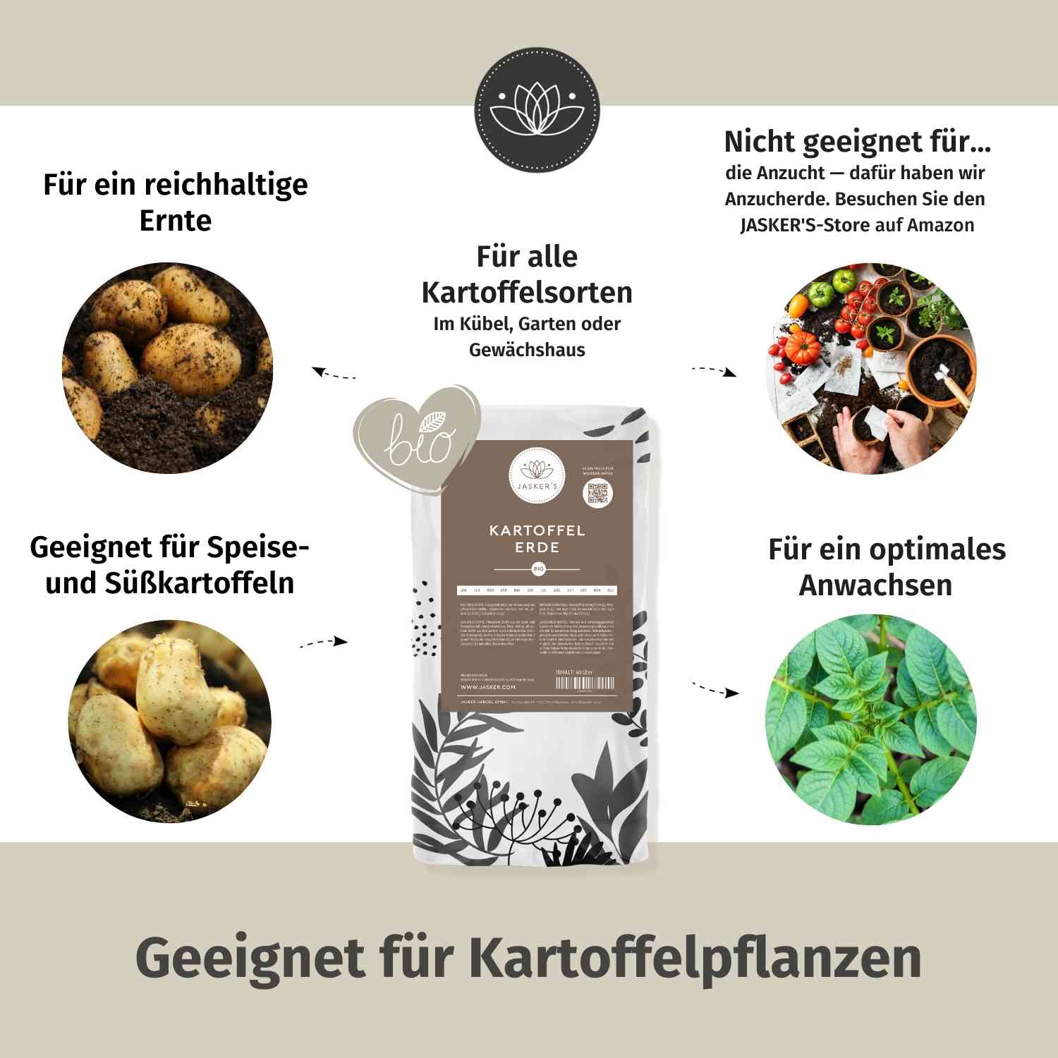 Kartoffelerde Bio