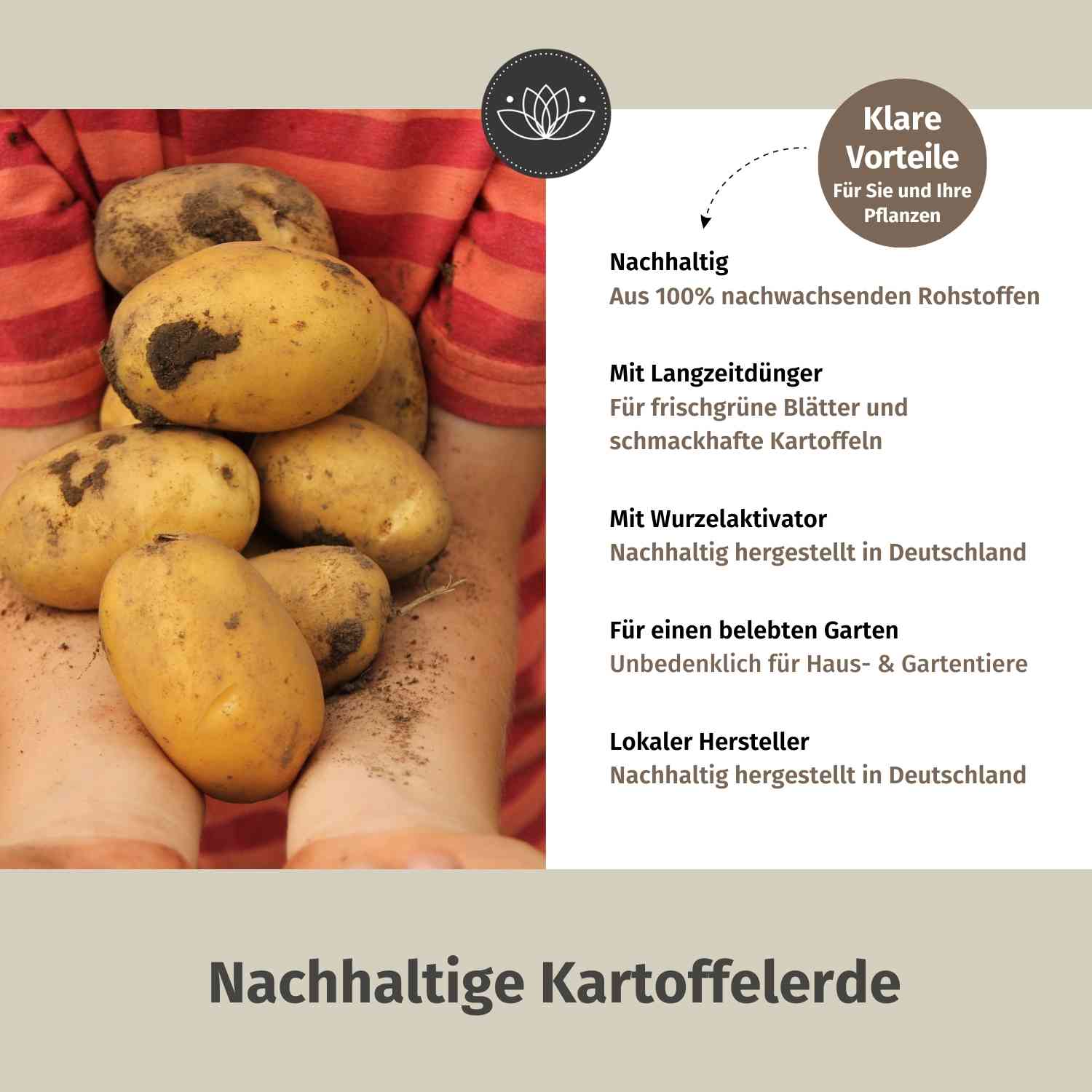 Kartoffelerde Bio