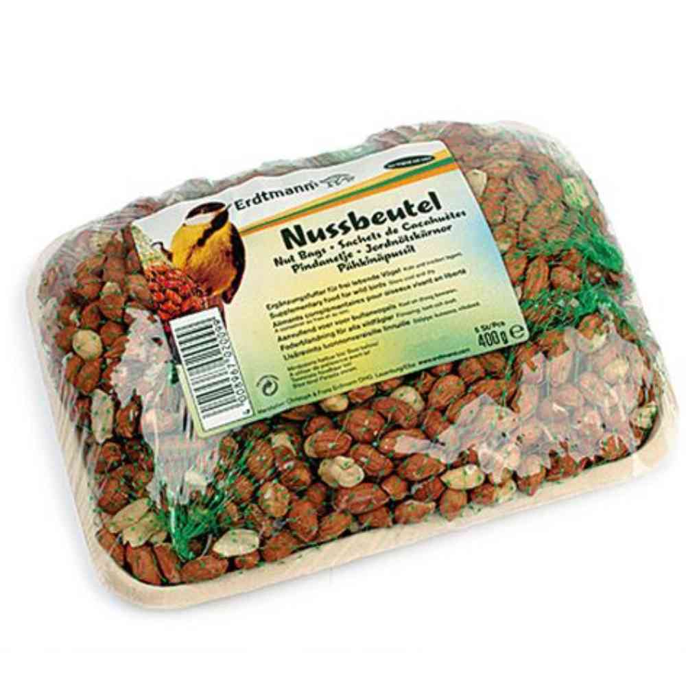 Erdtmann 5 Nussbeutel auf Schale
