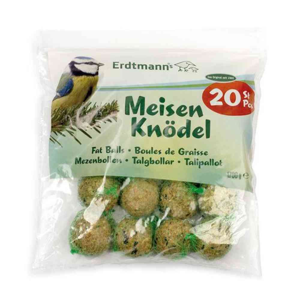 Meisenknödel mit Netz 5 x 20 Stück