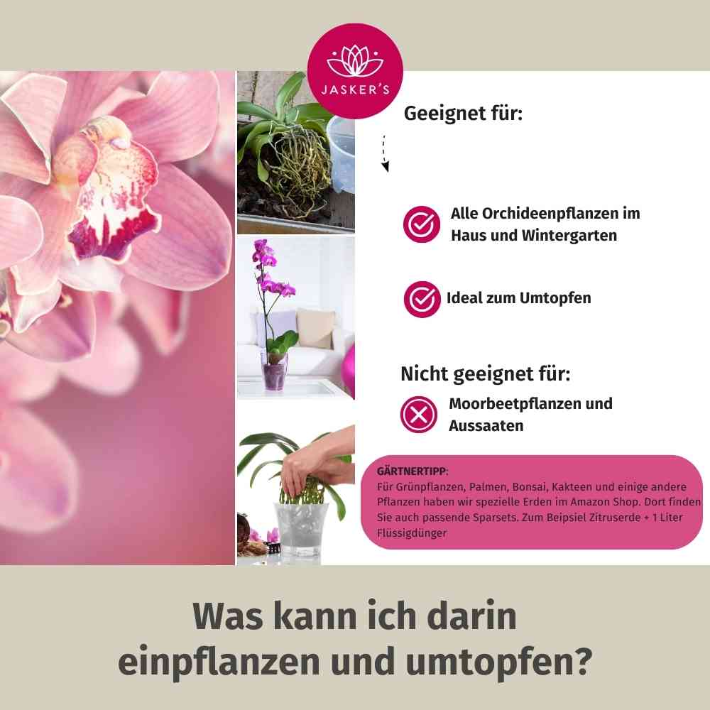 SPARSET: Orchideenerde + Flüssigdünger