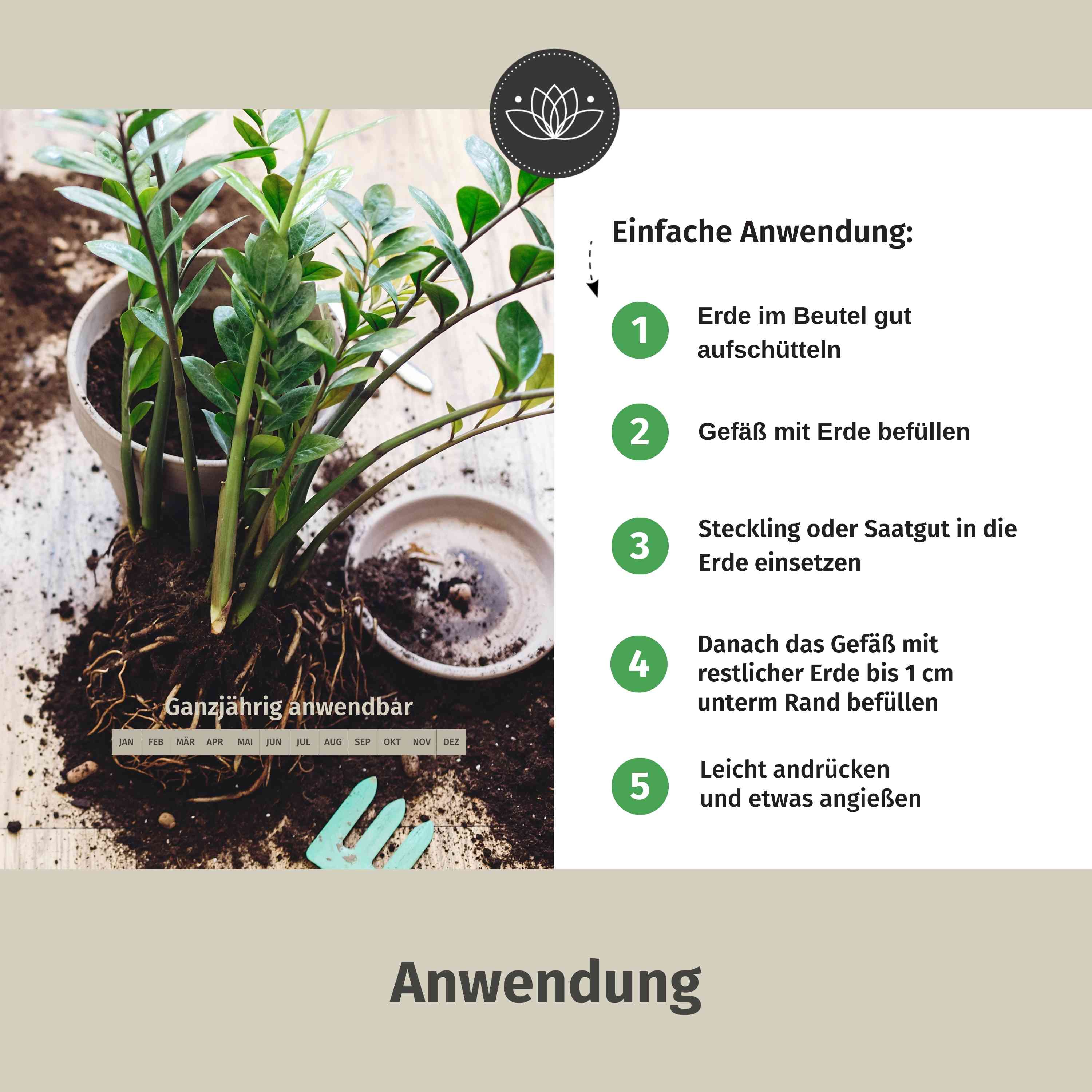 Anzuchterde Bio