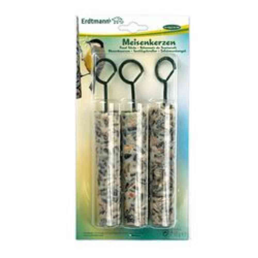 Erdtmann 3 Nusskerzen auf Schale