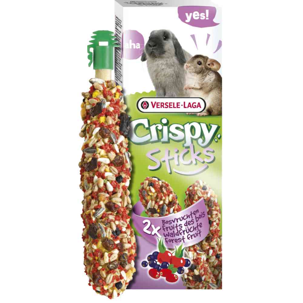 Sticks Kaninchen-Chinchillas Waldfrüchte 2x55g