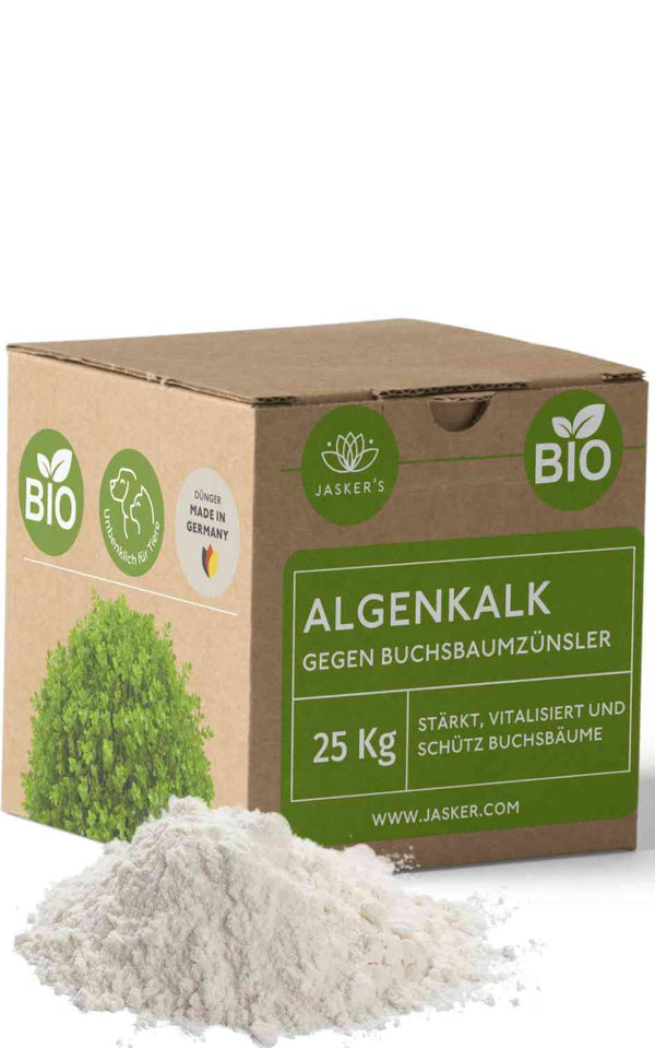 Algenkalk für Buchsbäume 25 Kg lokal kaufen – Jetzt liefern lassen