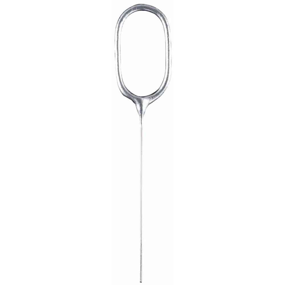 amscan Wunderkerzen Zahl 0 silber