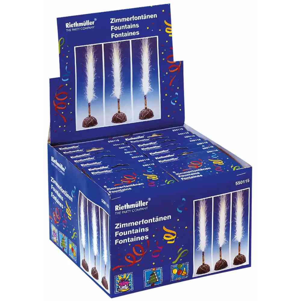 amscan Zimmerfontänen 5 Stück
