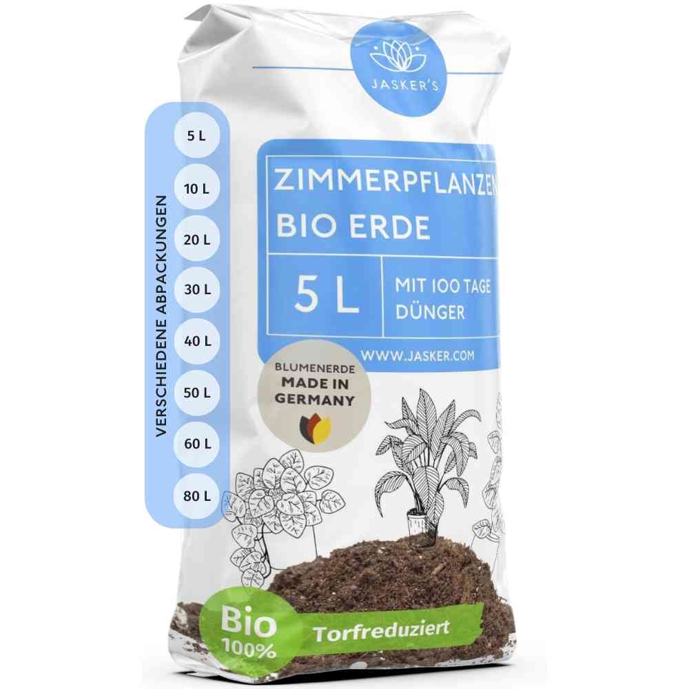 JASKERS® Zimmerpflanzenerde mit Dünger