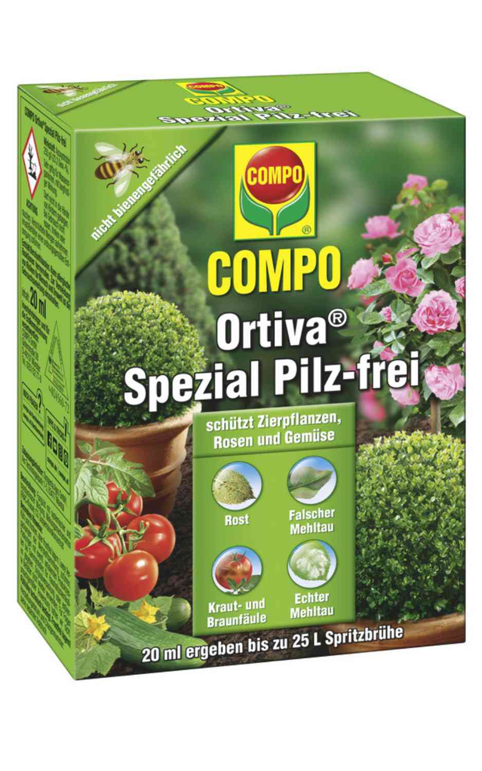 compo mehltau frei COMPO Ortiva Spezial Pilz-frei 20ml lokal kaufen – Jetzt liefern lassen