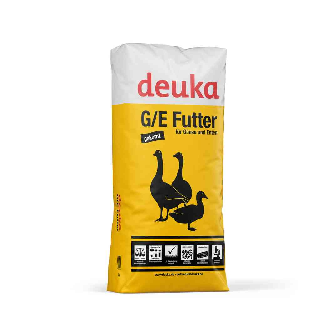 Deuka G/E Entenfutter und Gänsefutter - gekörnt 25 Kg