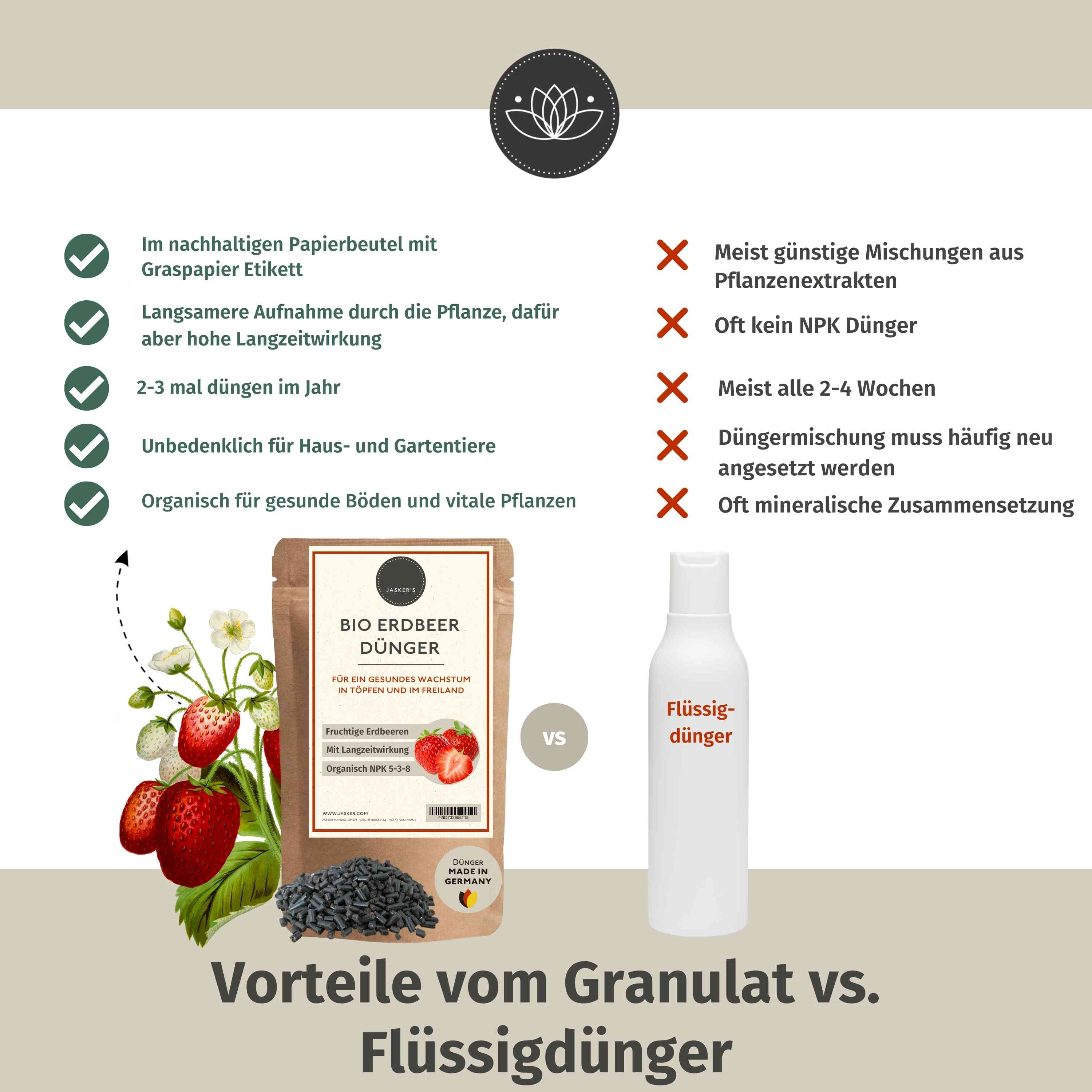 Erdbeerdünger | Optimaler Dünger Für Alle Erdbeer-Sorten