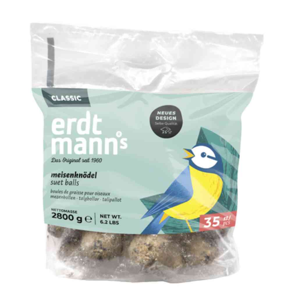 Erdtmann Meisenknödel o. Netz im Polybeutel 35 Stück