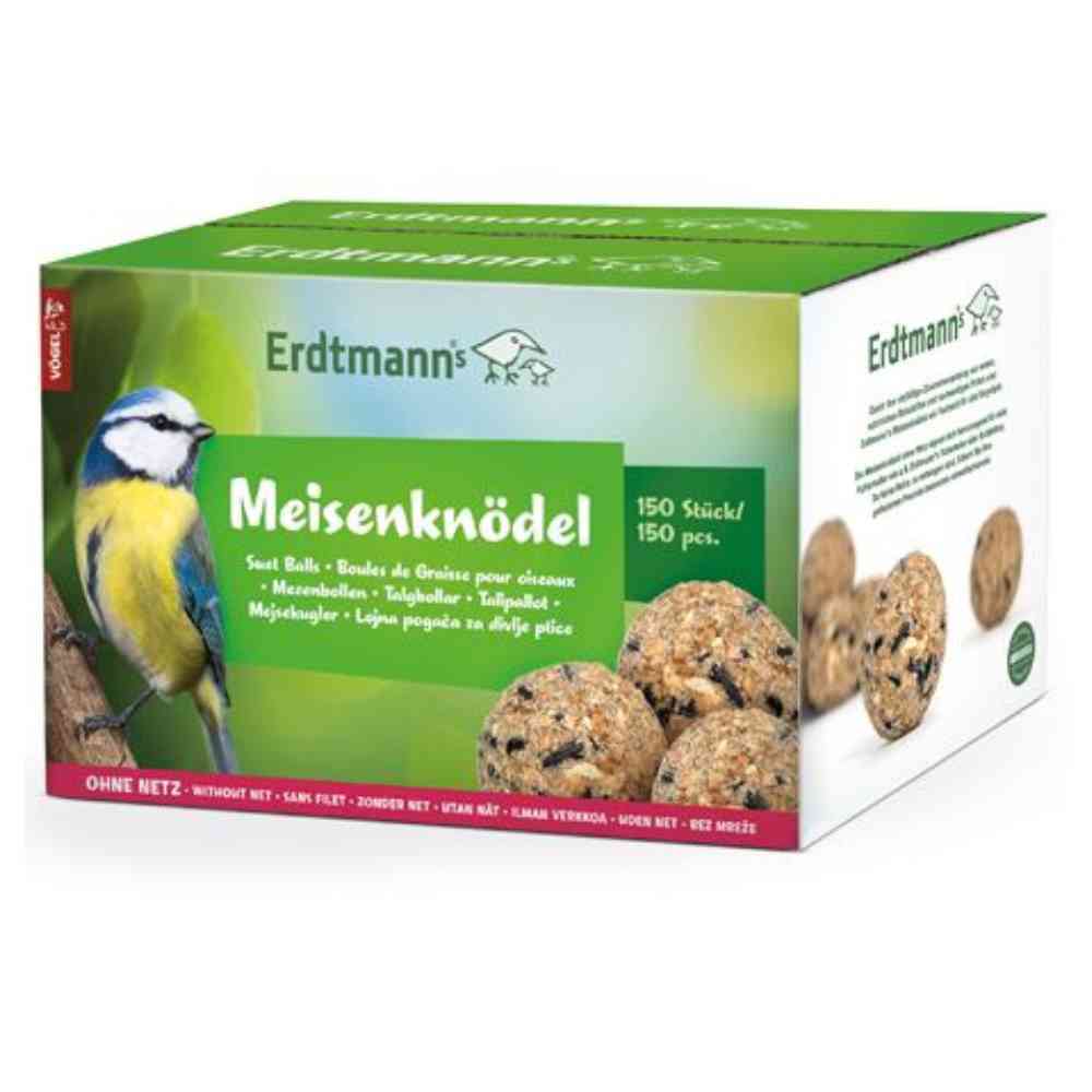 Erdtmann Meisenknödel ohne Netz 150 Stück lose im Karton