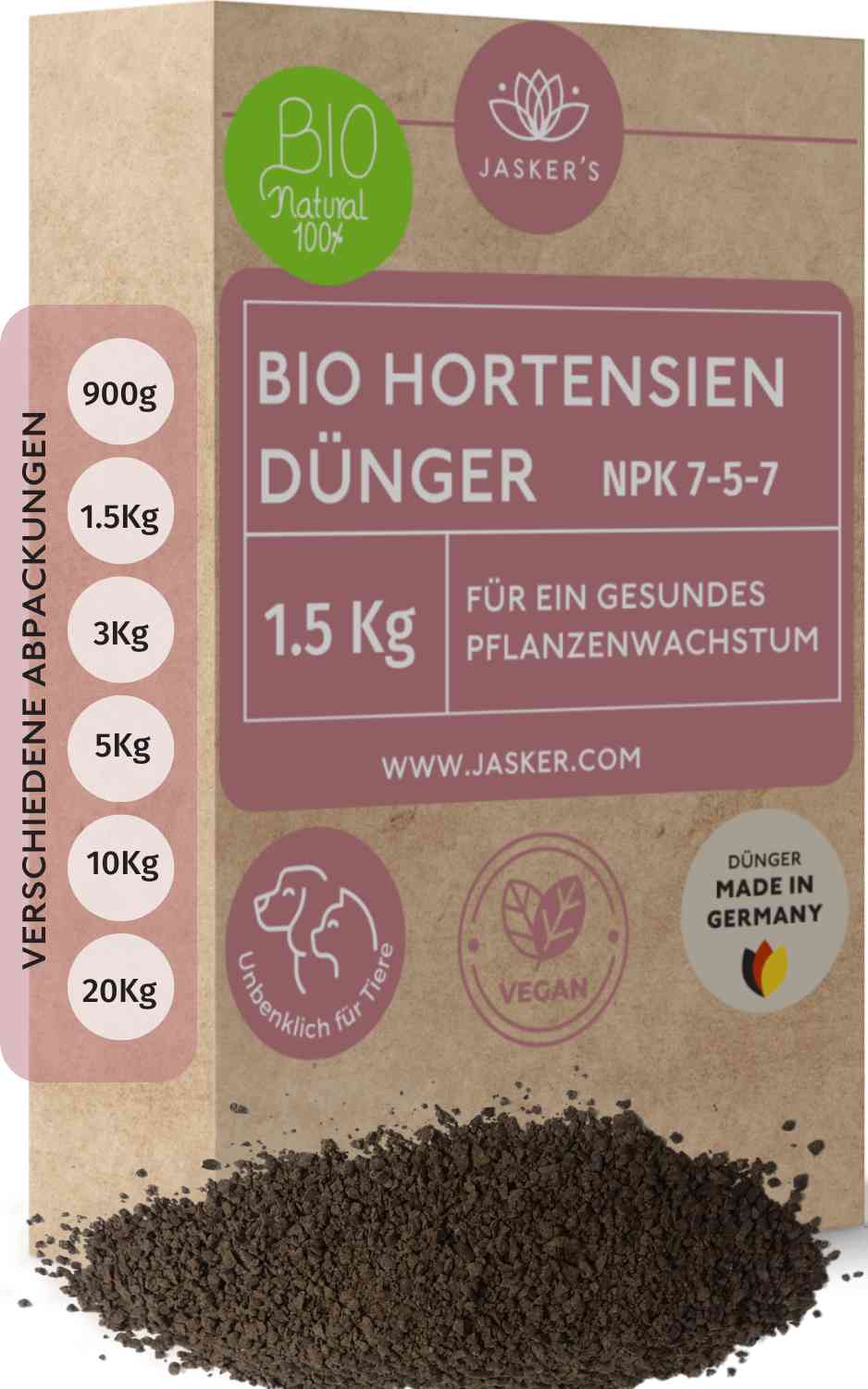 Hortensien Dünger - Dünger für alle Hortensienarten