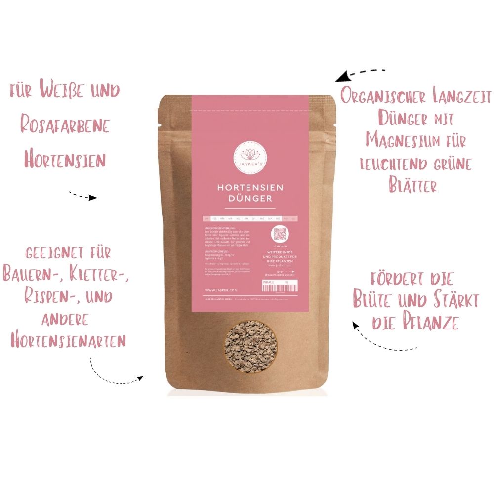 Hortensien Dünger - Dünger für alle Hortensienarten
