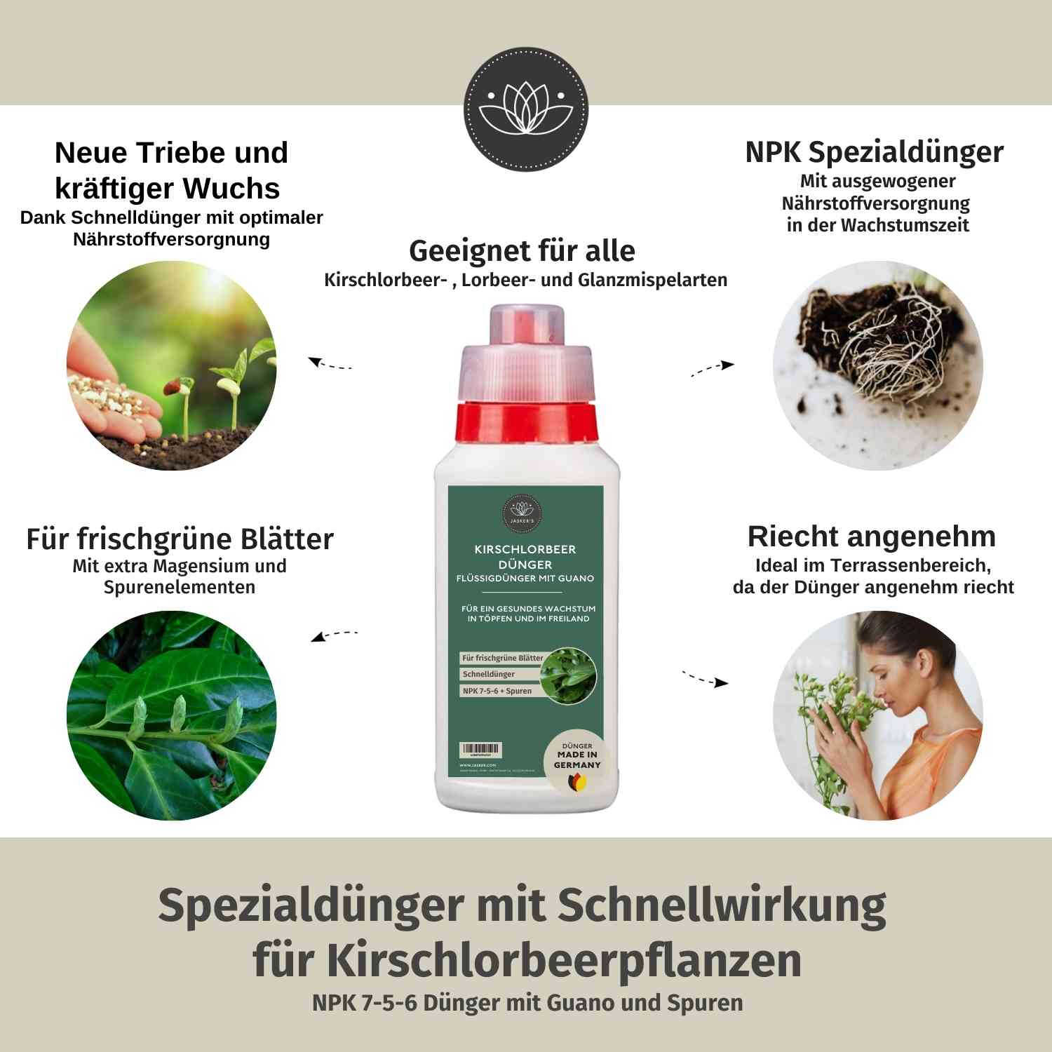 Kirschlorbeerdünger flüssig 2 Liter