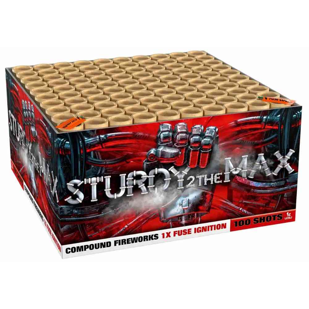 LESLI Verbundbatterie Sturdy 2 The Max Kat. F2 100 Schuss