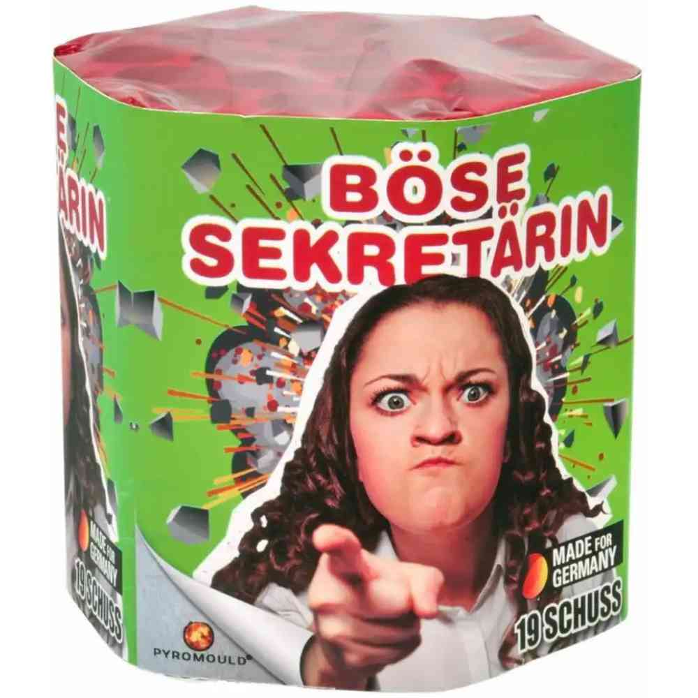 LESLI Böse Sekretärin 19 Schuss Batterie Kat.F2