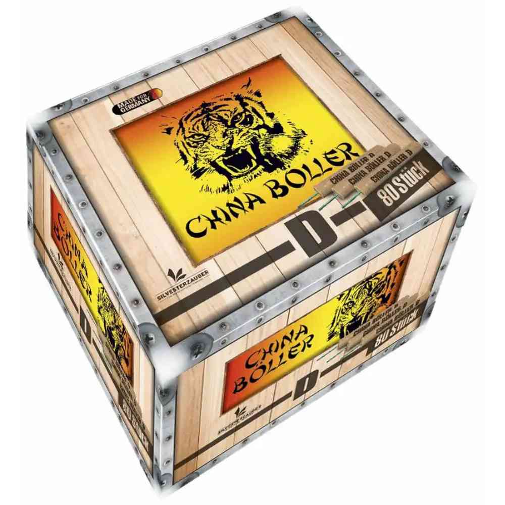 Lesli Riesen-China-Böller D 4er 20 Pack/Schinken, Kat.F2