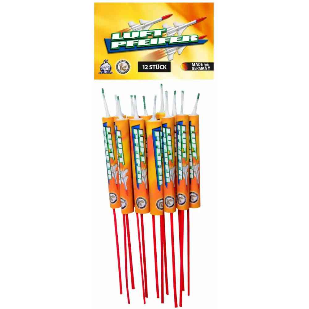 LESLI Luftpfeiffer Kat. F1 12 Stück