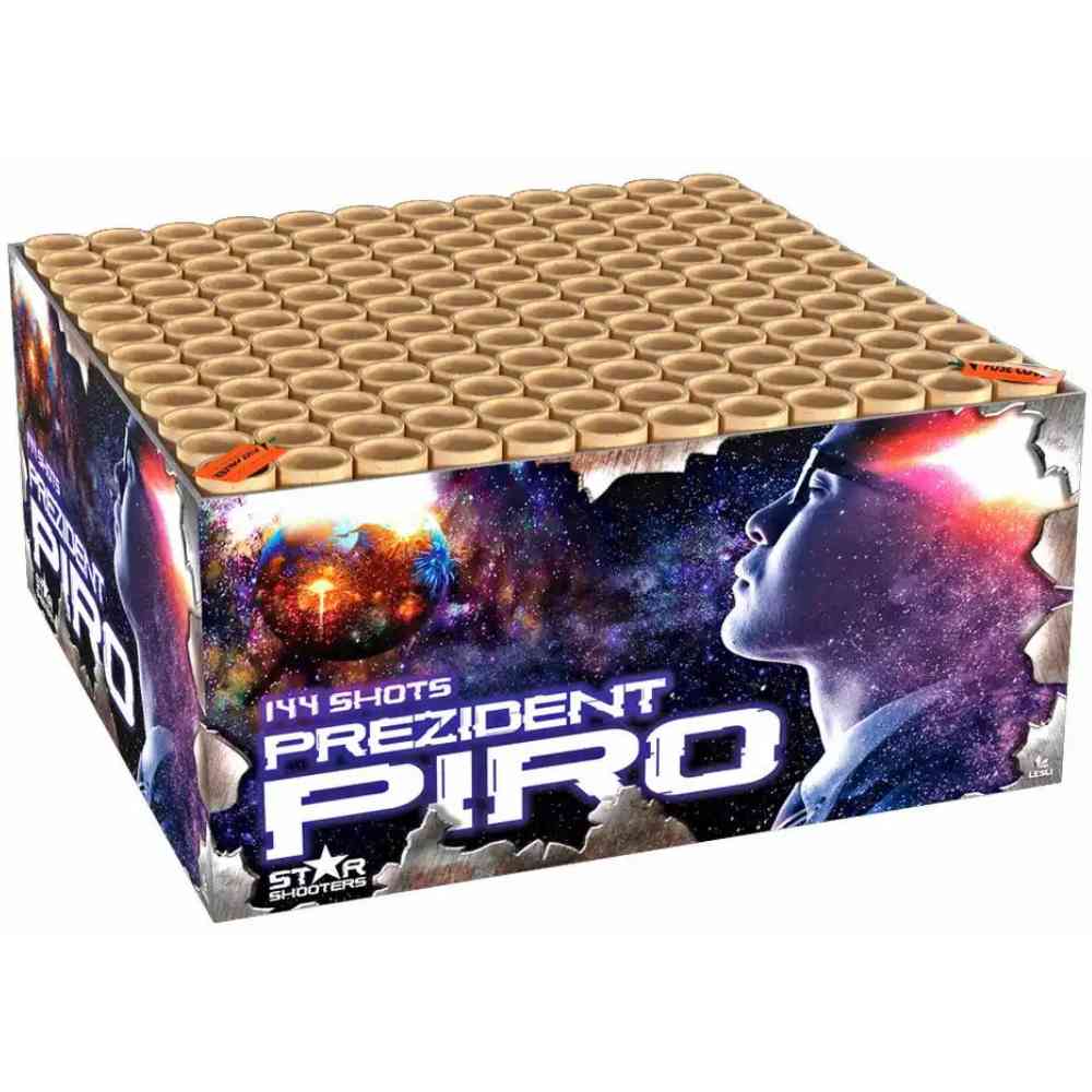 LESLI Verbundbatterie Prezident Piro Kat. F2 144 Schuss