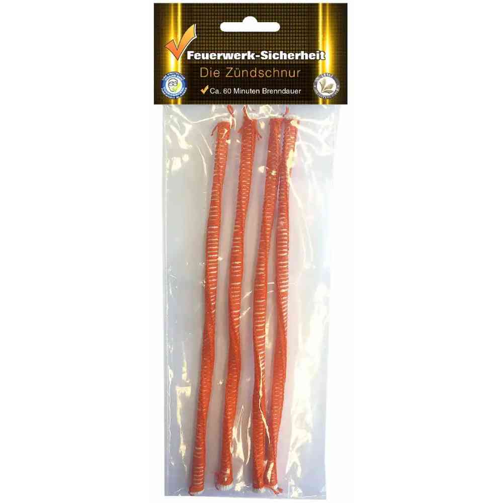 LESLI Zündschnur Brenndauer ca. 60 min 4 Stück