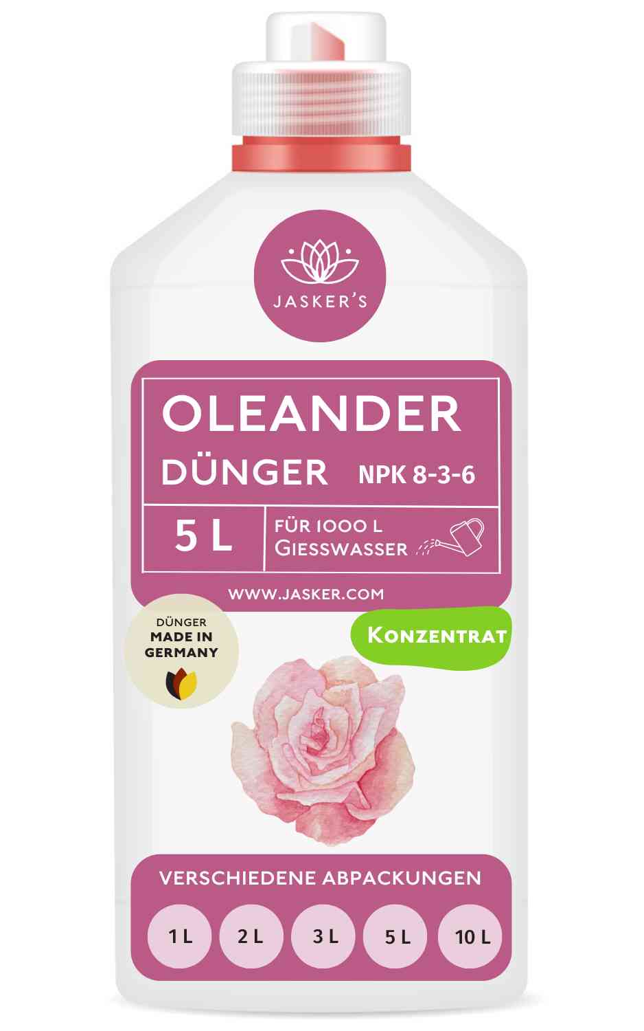 Oleander Dünger flüssig 5 Liter