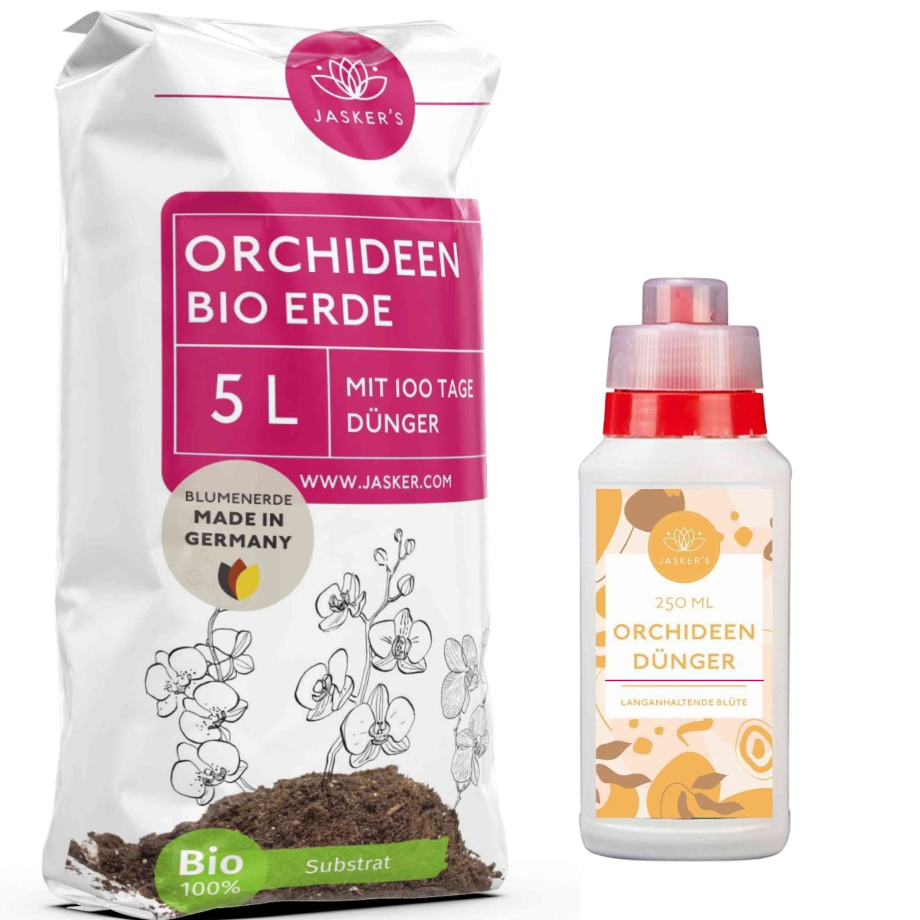 SPARSET: Orchideenerde + Flüssigdünger