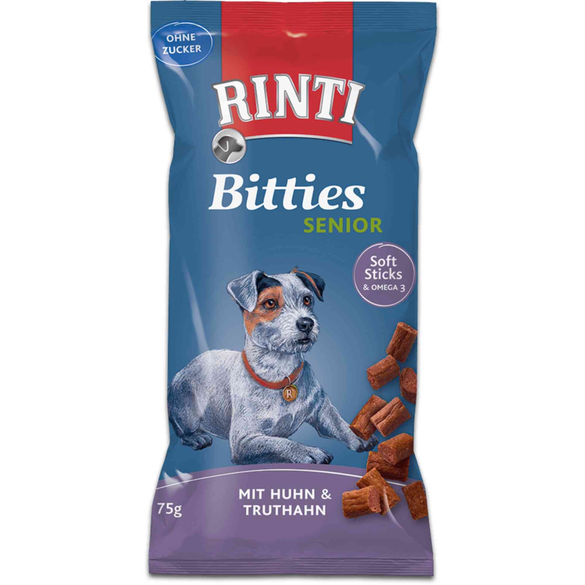 Rinti Extra Bitties Senior Huhn 75g