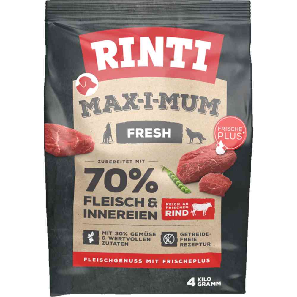 RINTI MAX-I-MUM Rind Hundefutter trocken