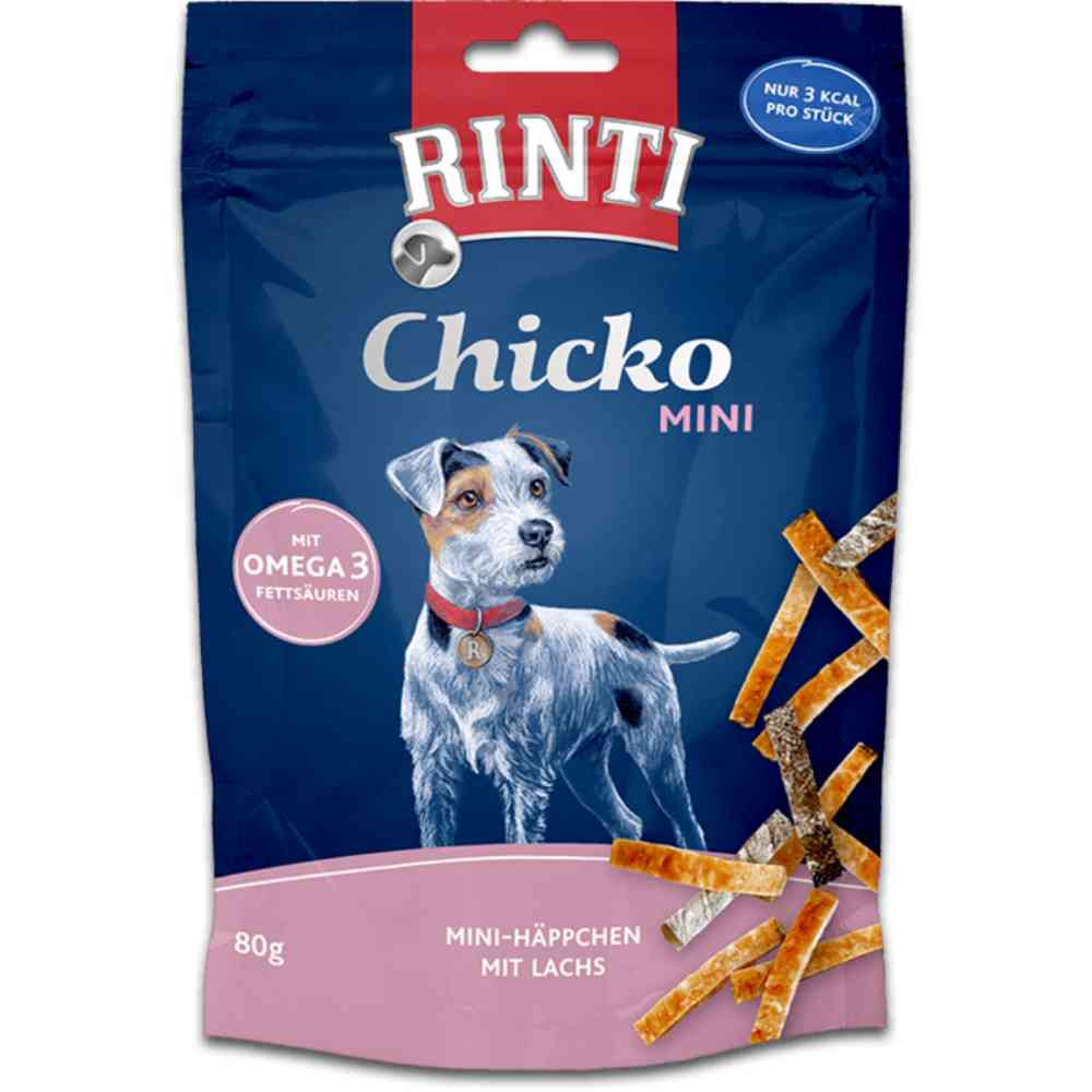 Rinti Chicko Mini Häppchen Lachs 80g