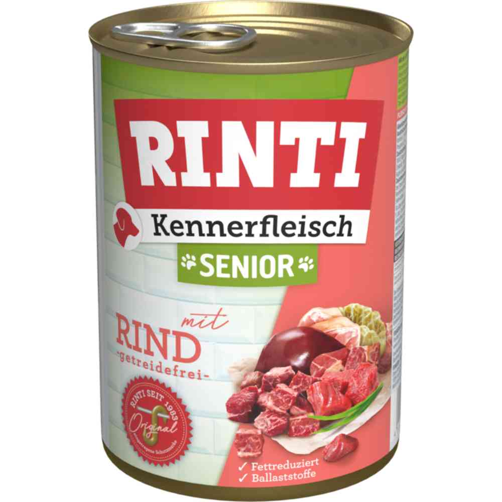 Rinti Kennerfleisch Senior Rind 400 g Dose