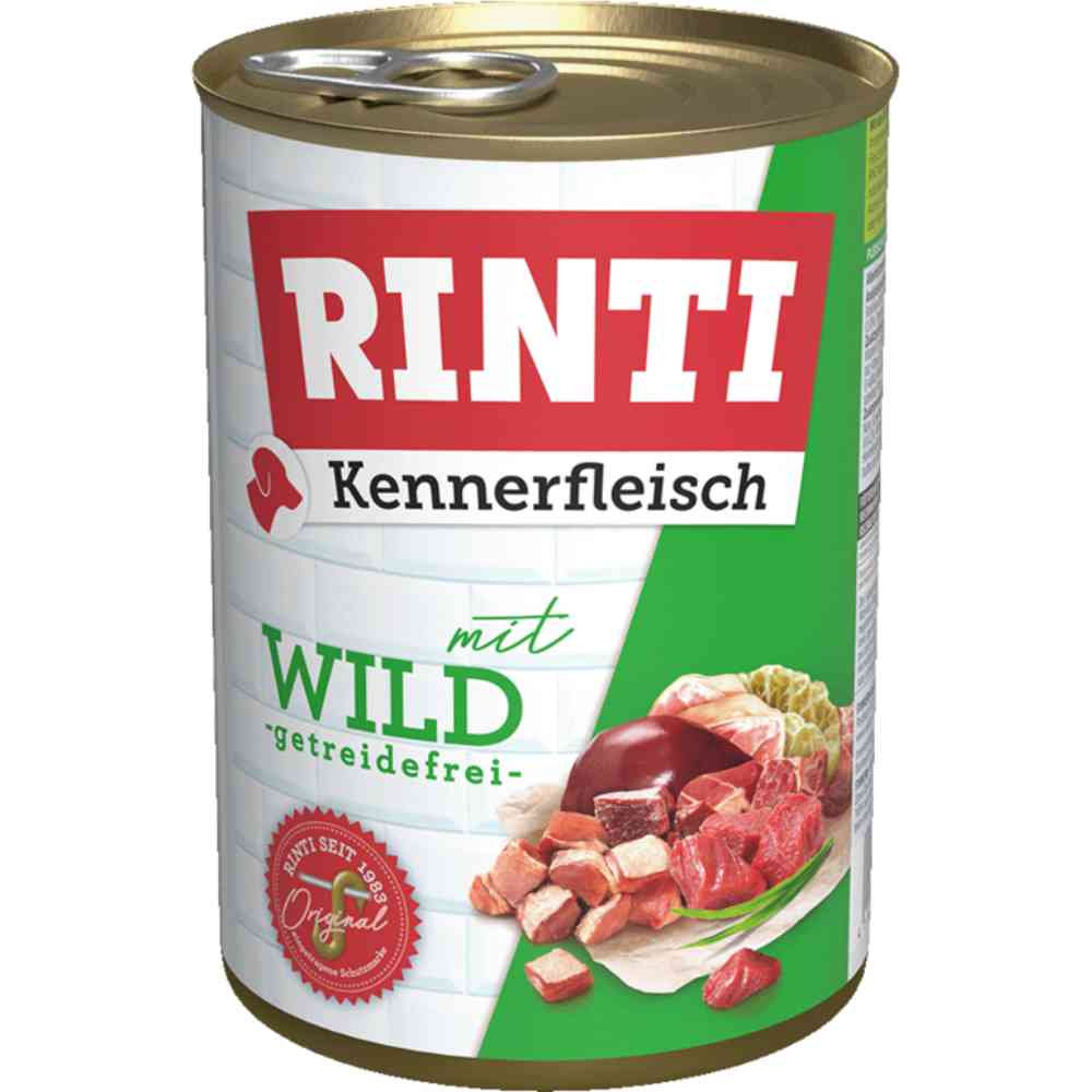 Rinti Kennerfleisch Wild 400 g Dose