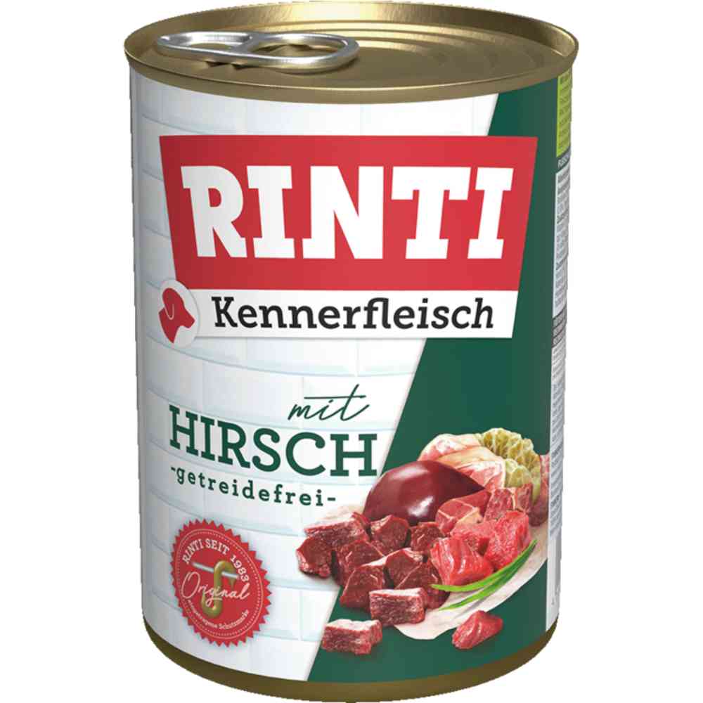 Rinti Kennerfleisch Hirsch 400 g Dose