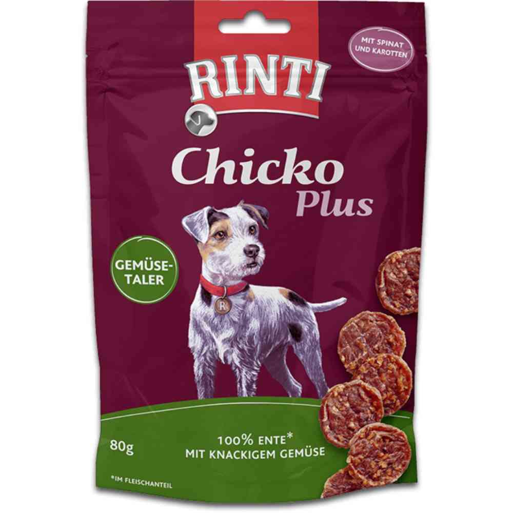 Rinti Extra Chicko Plus Gemüsetaler 80g