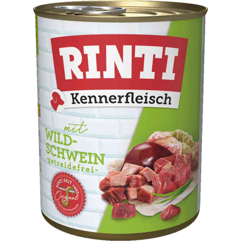 Rinti Kennerfleisch Wildschwein 800 g Dose
