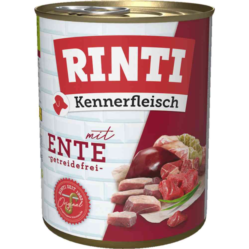 Rinti Kennerfleisch Ente 800 g Dose