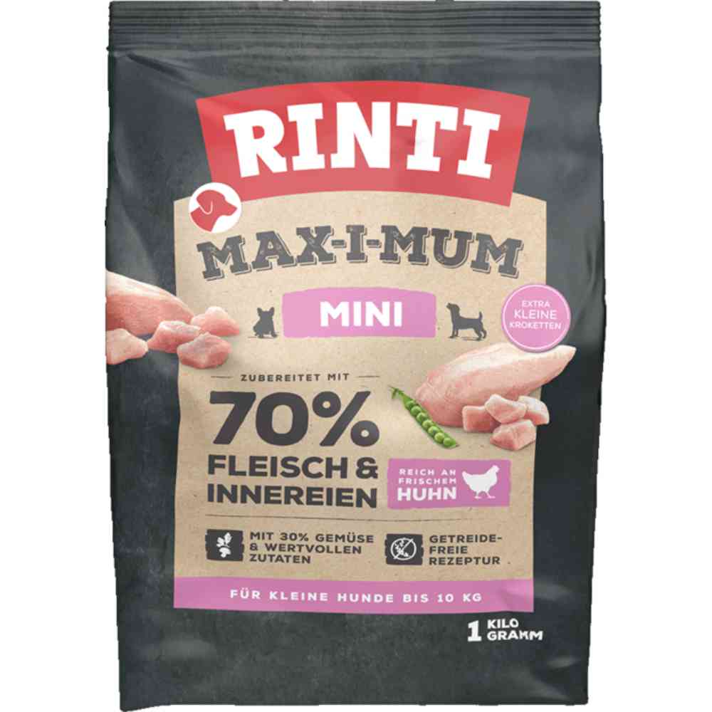 Rinti MAX-I-MUM Mini Adult Huhn 1 Kg