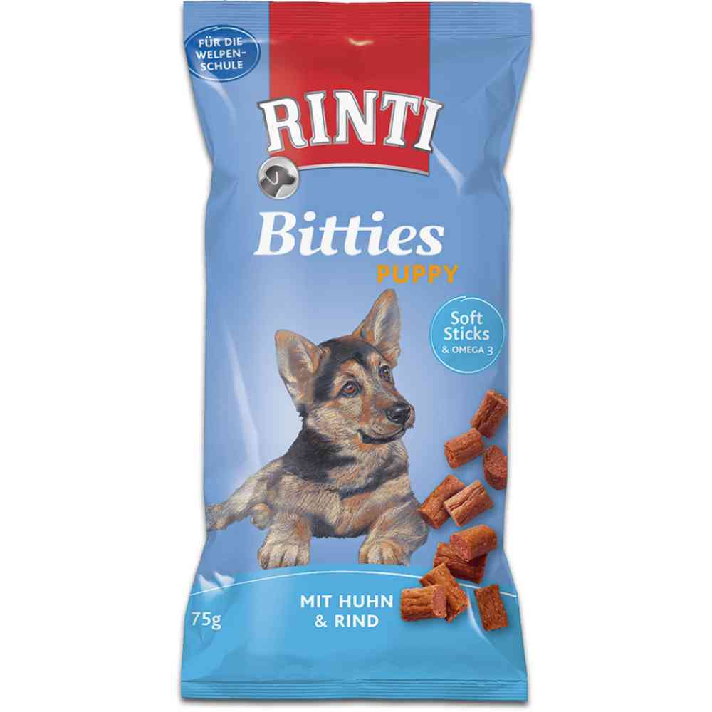 Rinti Bitties Puppy Hund & Rind 75g