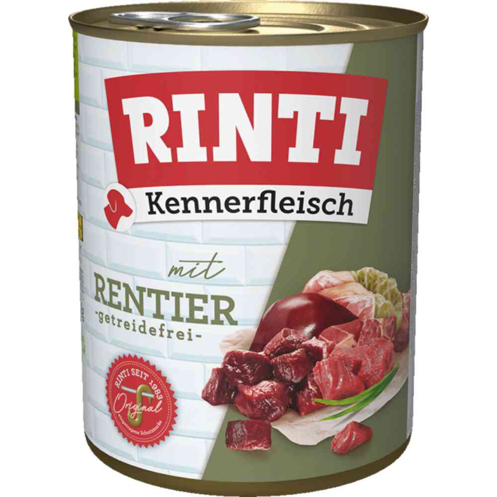 Rinti Kennerfleisch Rentier 800 g Dose