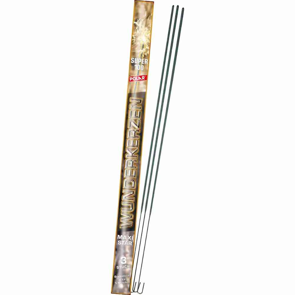 Wunderkerzen Polar 100cm