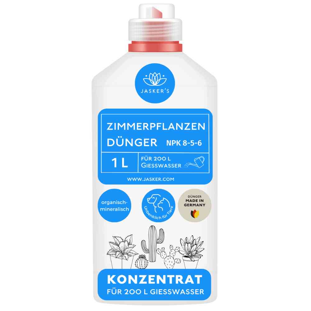 Zimmerpflanzen Dünger flüssig 1 Liter - Flüssigdünger für Zimmerpflanzen