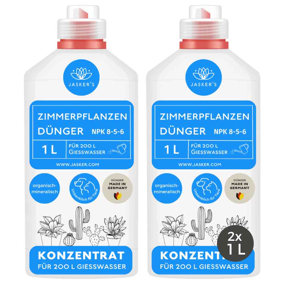 Zimmerpflanzen Dünger flüssig 2 Liter - Flüssigdünger für Zimmerpflanzen