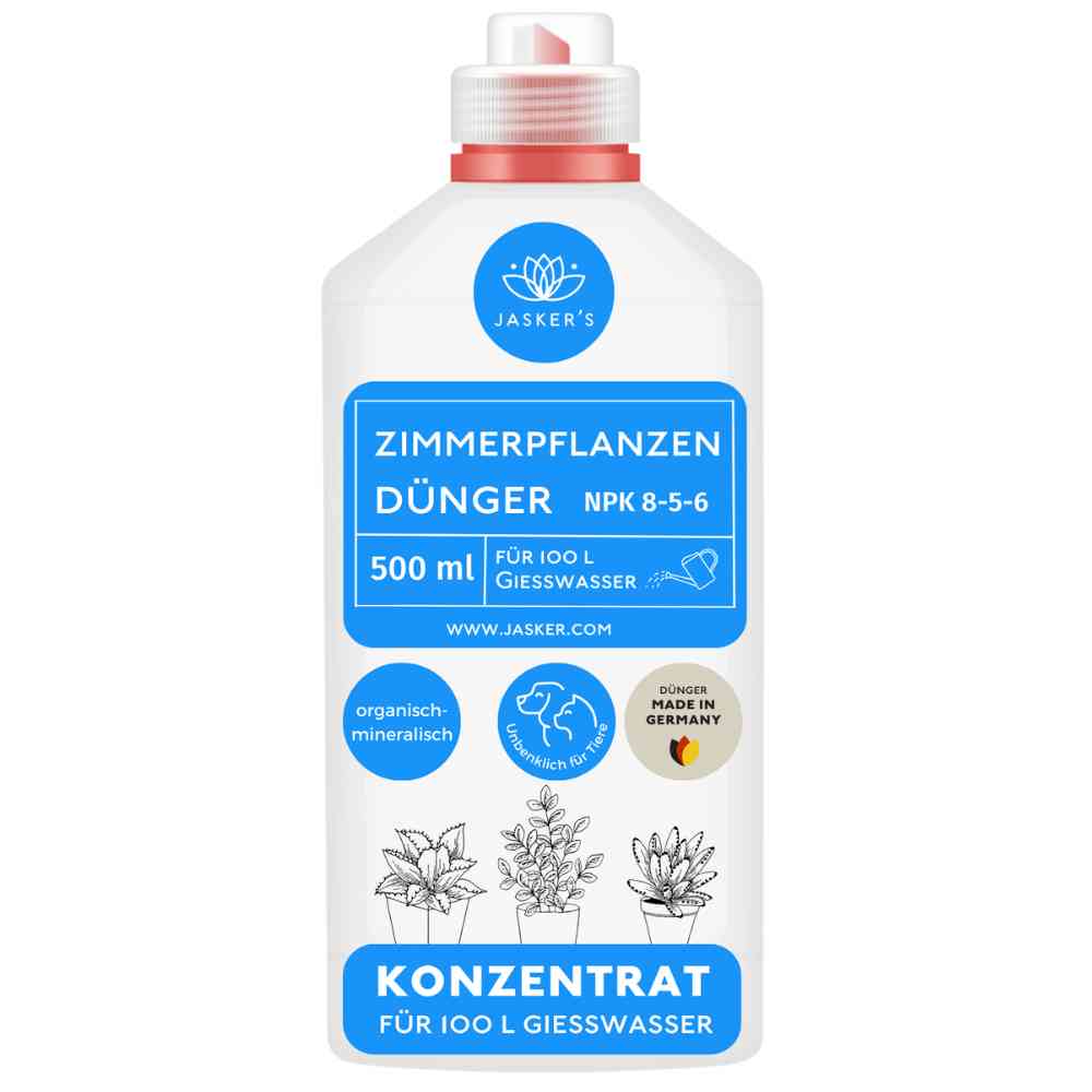 Zimmerpflanzen Dünger flüssig 500ml - Flüssigdünger für Zimmerpflanzen