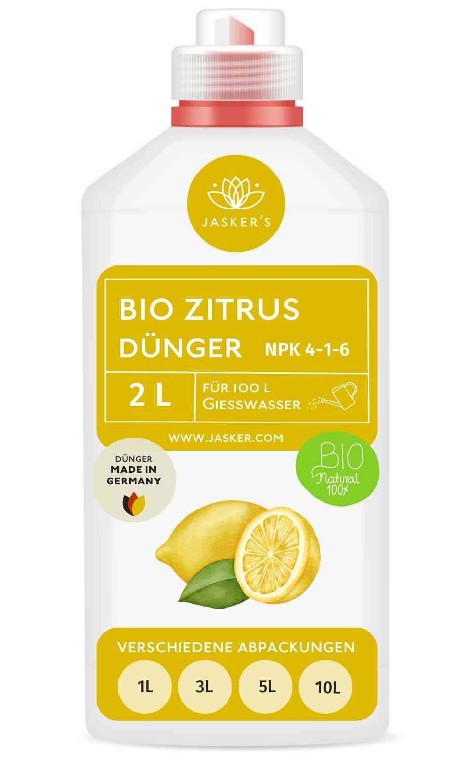 Zitrusdünger Bio 2 Liter Konzentrat