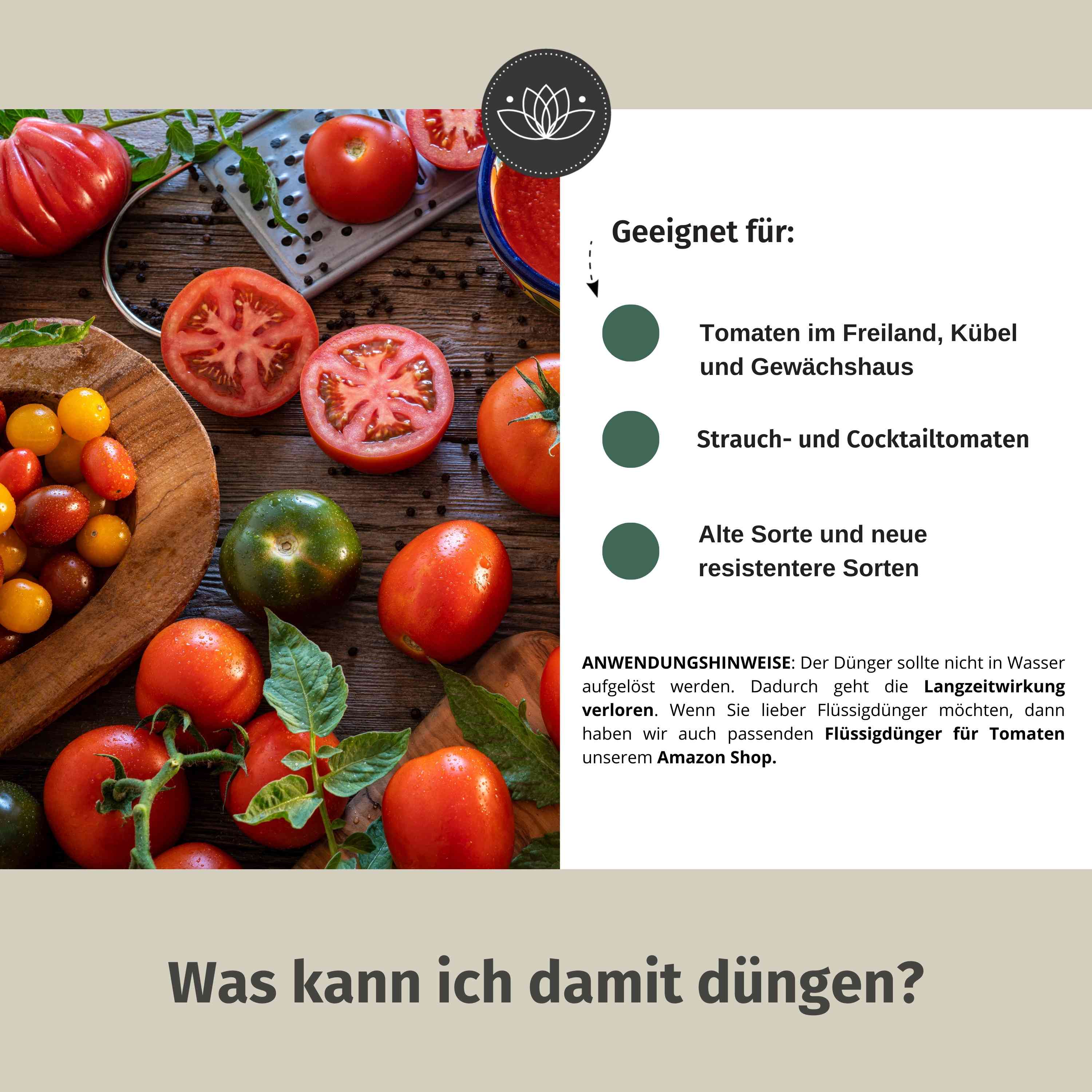 Tomatendünger Bio Langzeit