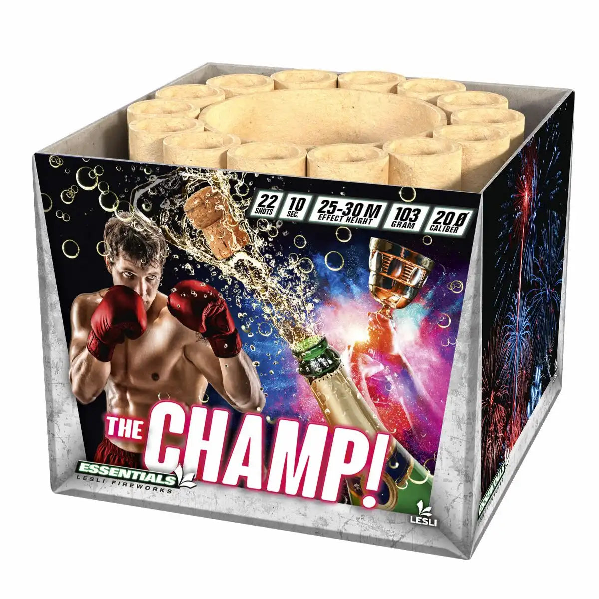 LESLI Batterie The Champ! 14 Schuss Kat.F2